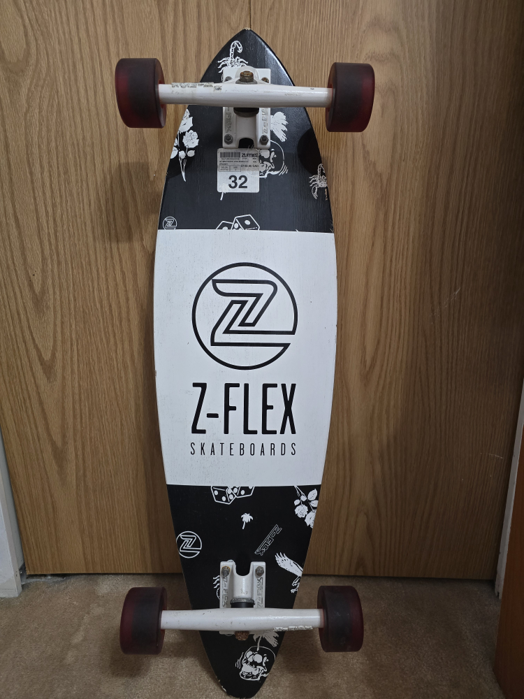 Z-Flex 32" Mini Pin Rolling Bones Skateboard