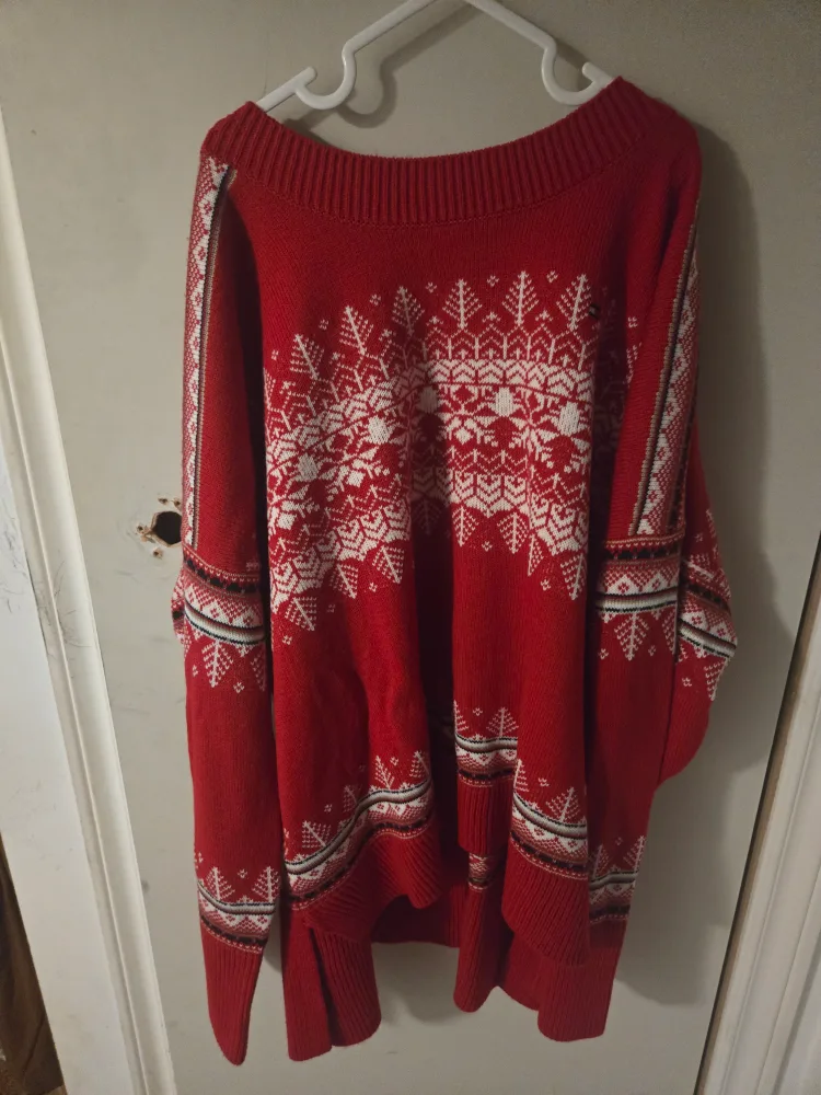 Tommy Hilfiger Red Christmas Sweater thumbnail