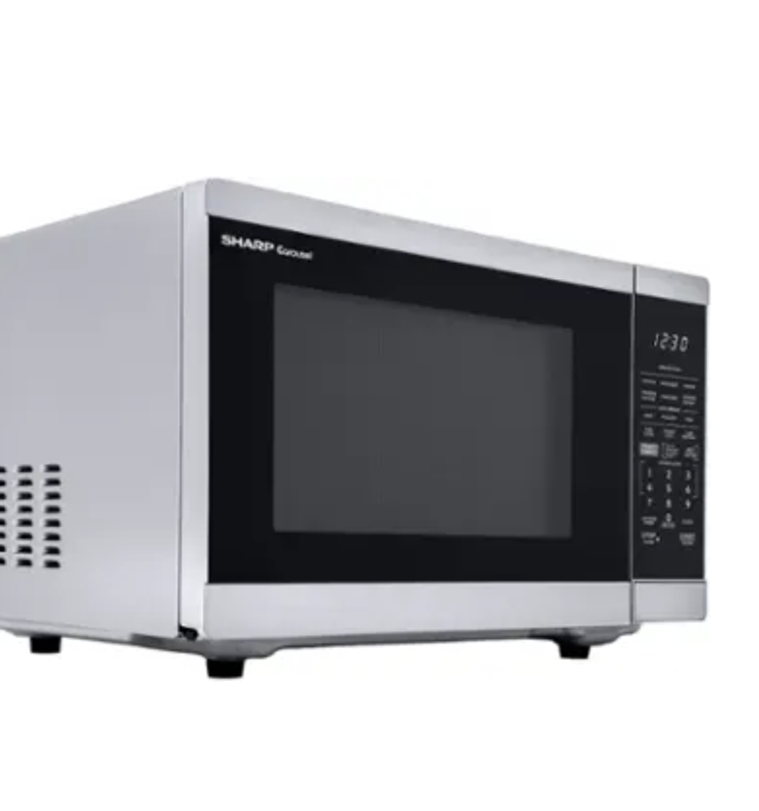 Sharp - 1.4 cu. ft. 1100W Smart Microwave Works with Alexa - photo 2