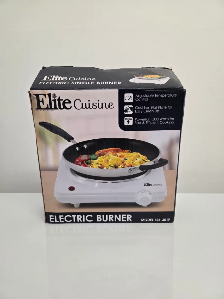 Elite Cuisine Electric Single Burner ESB-301F thumbnail