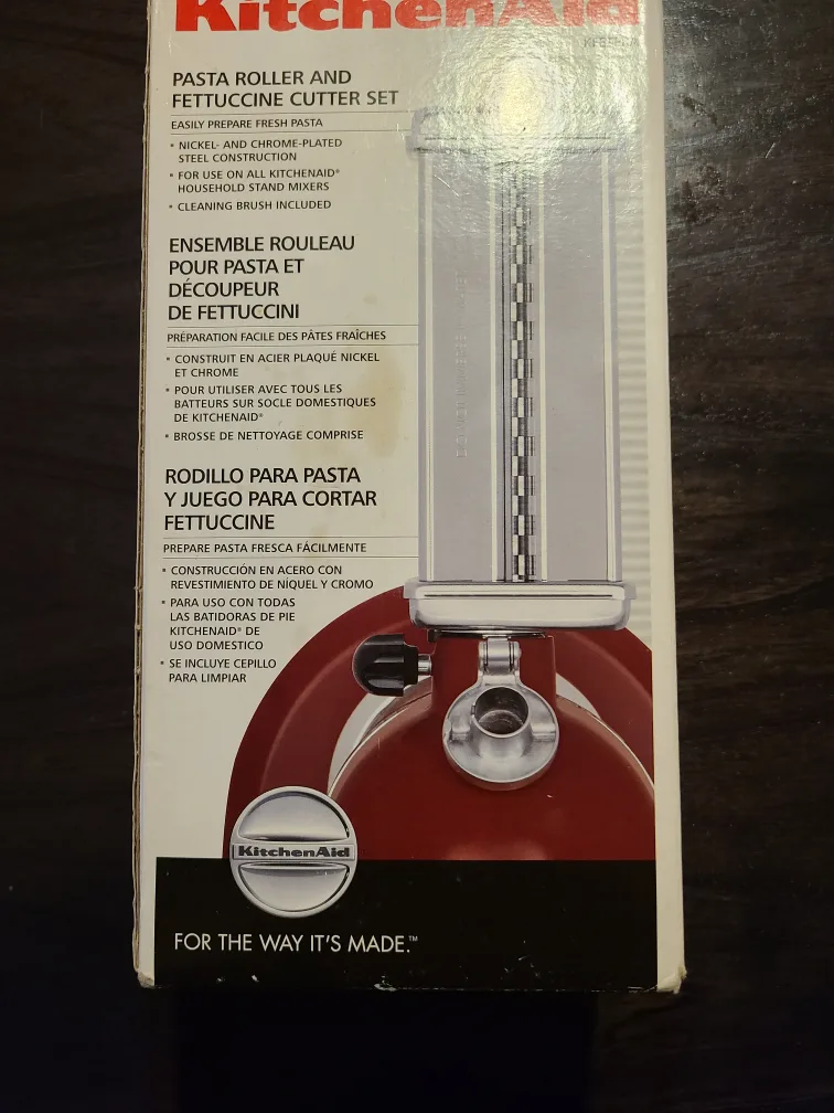 KitchenAid Pasta Roller & Fettuccine Cutter Set image indicator(2)