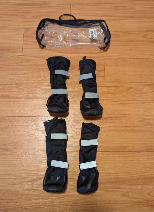 Dog Boots Size 70 Black thumbnail