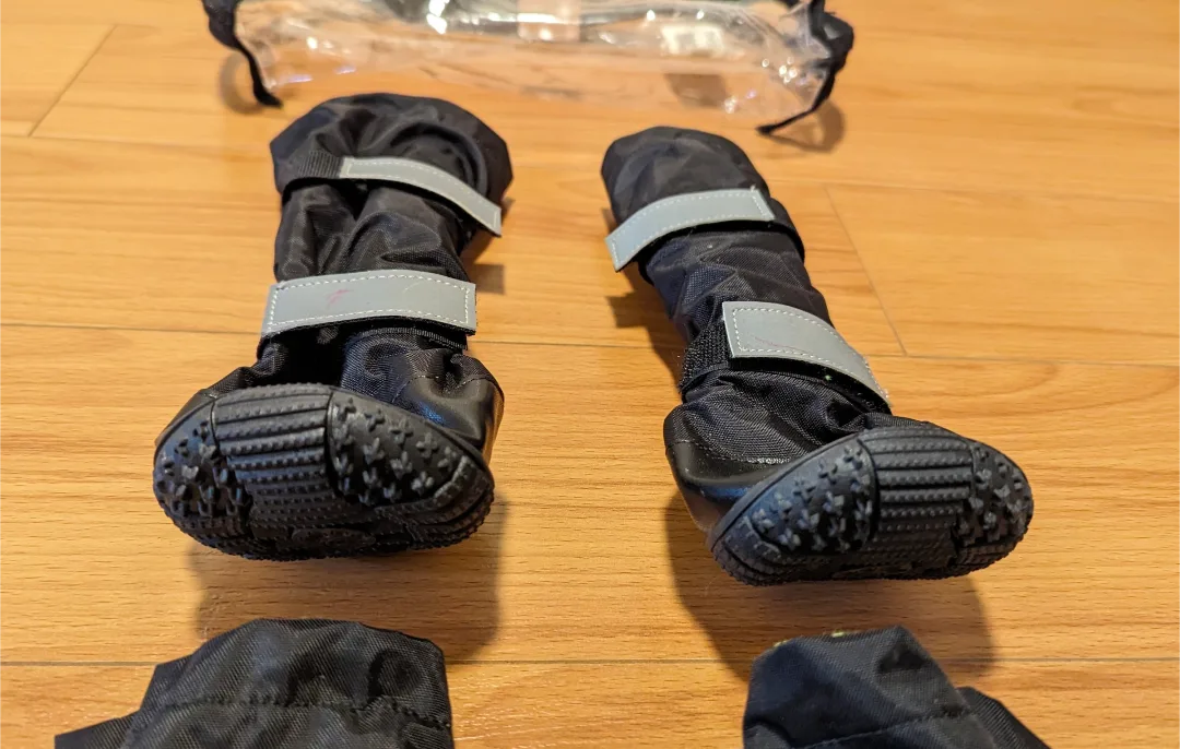 Dog Boots Size 70 Black image indicator(4)