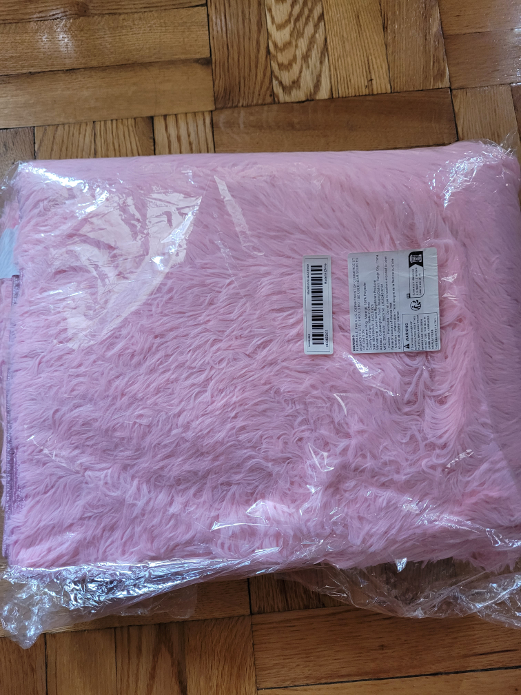 Pink Fluffy Area Rug - Soft & Cozy! - photo 2