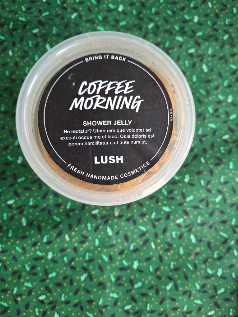 Lush Coffee Morning Shower Jelly 100g thumbnail