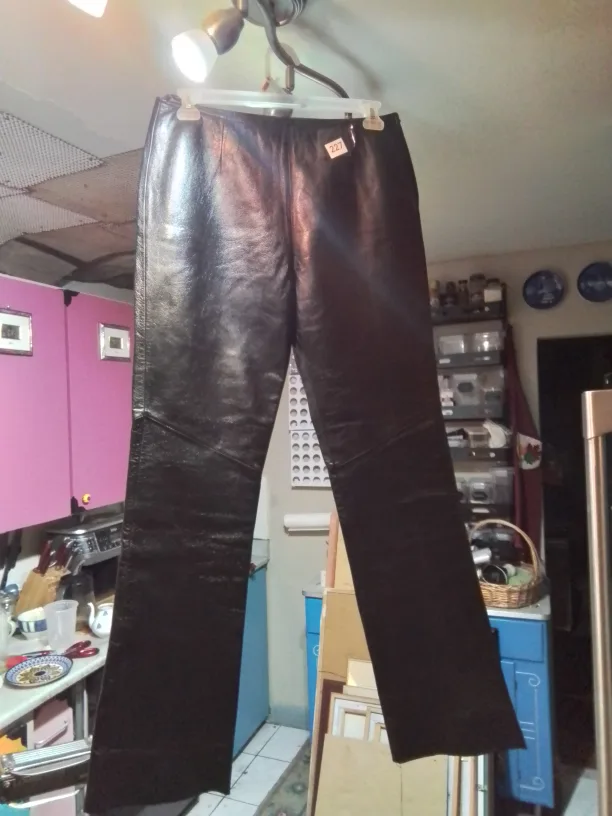 New leather pants DANIER LEATHER 14 image indicator(4)