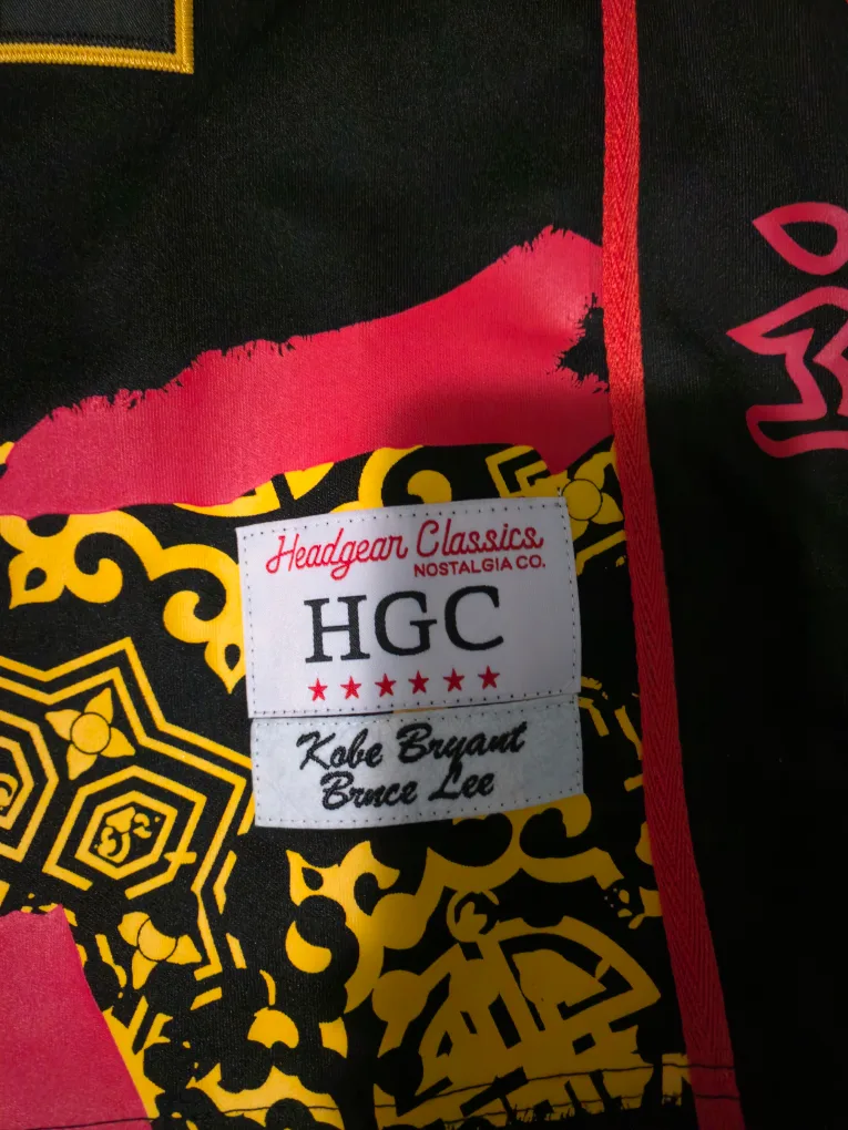 Headgear classics Kobe Bryant Bruce Lee Jersey Medium image indicator(4)