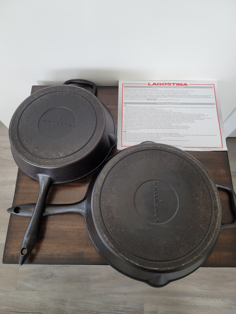Cast iron pan set 26cm/10in and 22cm/8in - photo 2