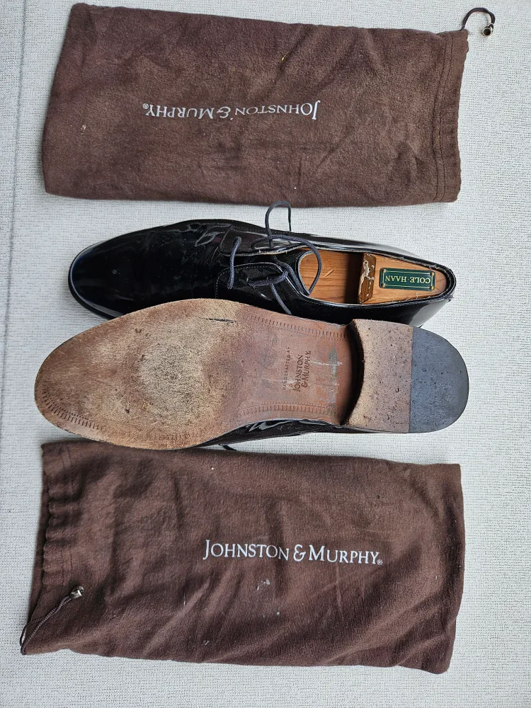 Johnston & Murphy Black Patent Leather Dress Shoes image indicator(3)