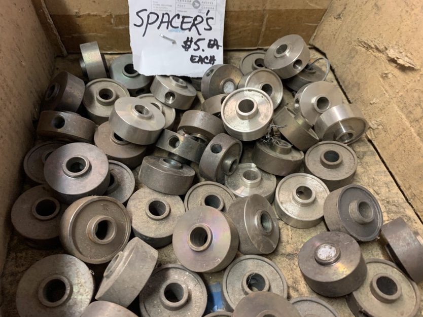 Spacers 3/8”  $5.each