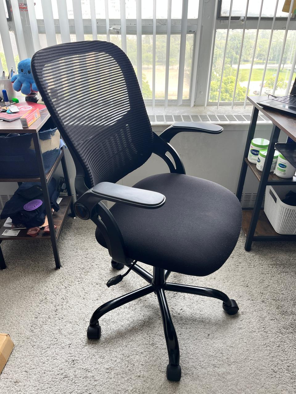 Office Chair with Flip Up Armrest