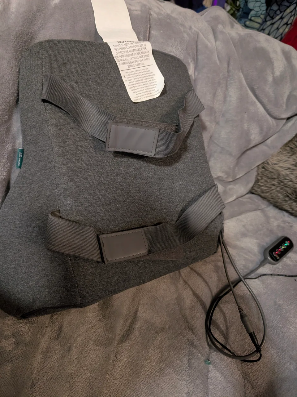 Snailax Back Massager with Heat, Shiatsu Neck Massager image indicator(3)