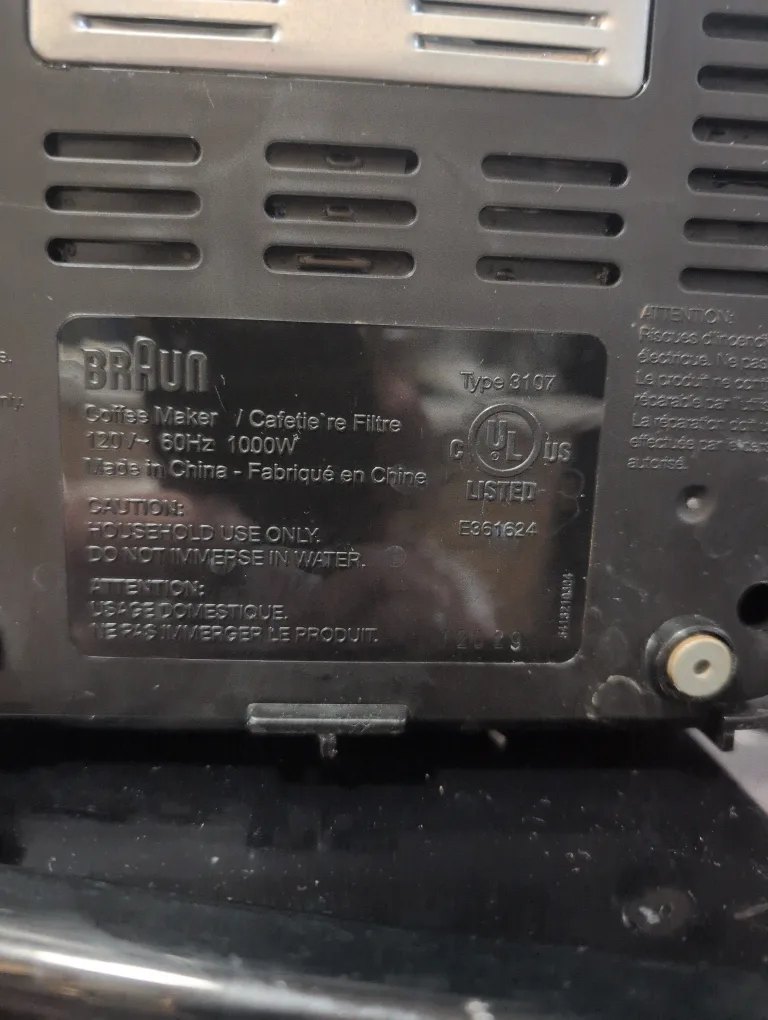 Braun Type 3107 Coffee Maker image indicator(5)