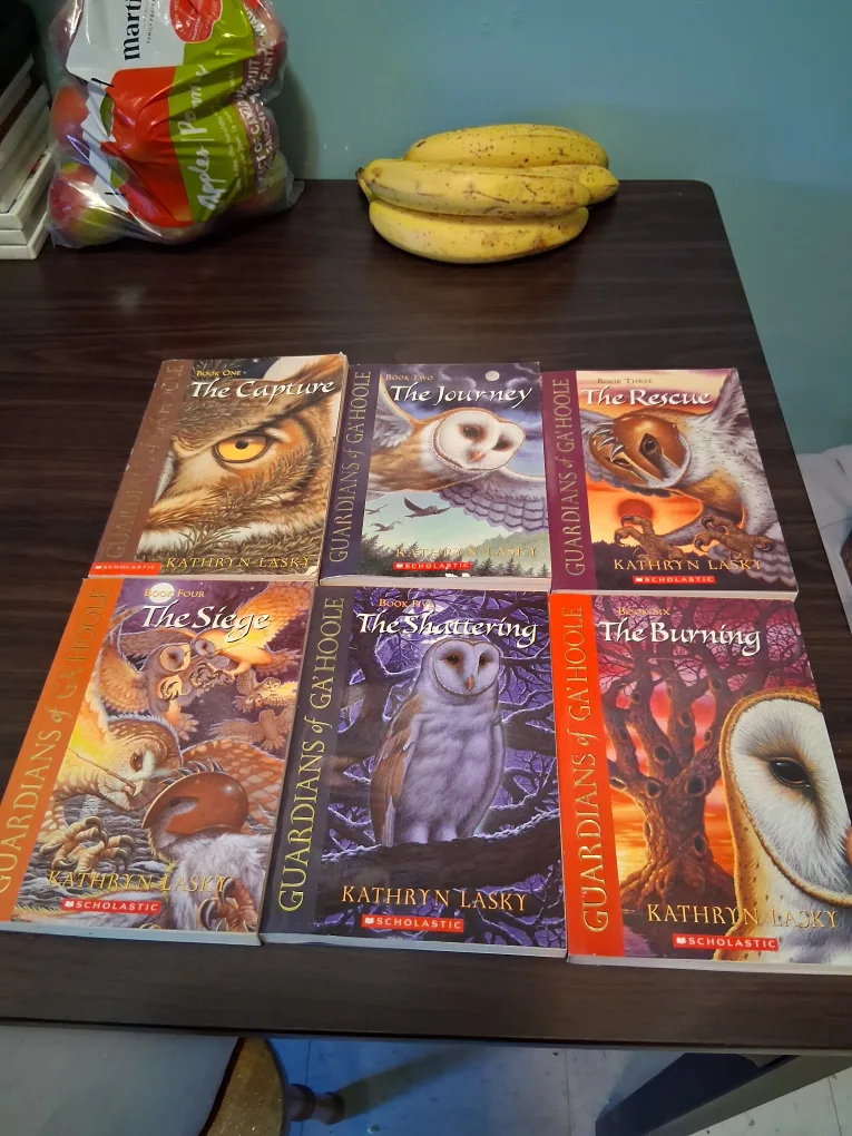 Guardians of Ga'Hoole Boxed Set Books 1-6 by Kathryn Lasky thumbnail