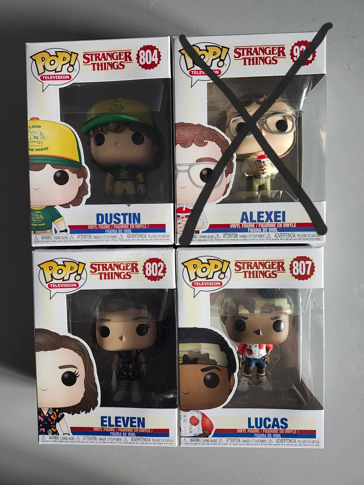 Funko Pop! Stranger Things Vinyl Figures thumbnail