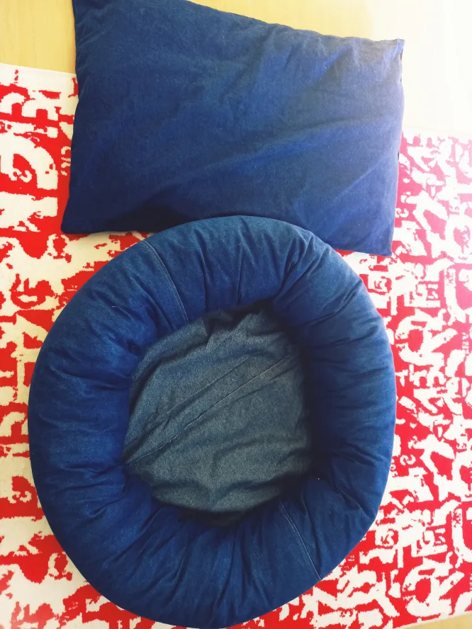 Denim Pet Bed 🐶🐱 dog bed cat bed thumbnail