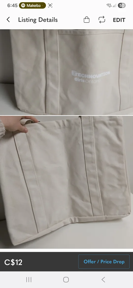 🥕 #freecycle Tote bag image indicator(2)