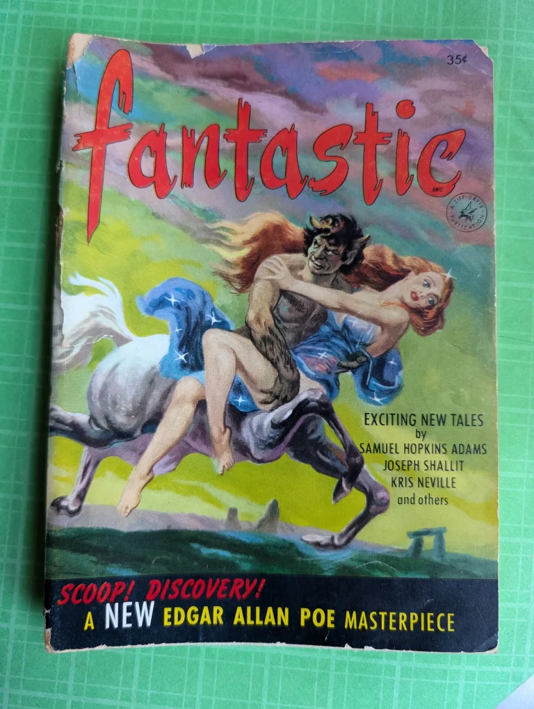 Vintage collectible Fantastic Magazine 1953 thumbnail