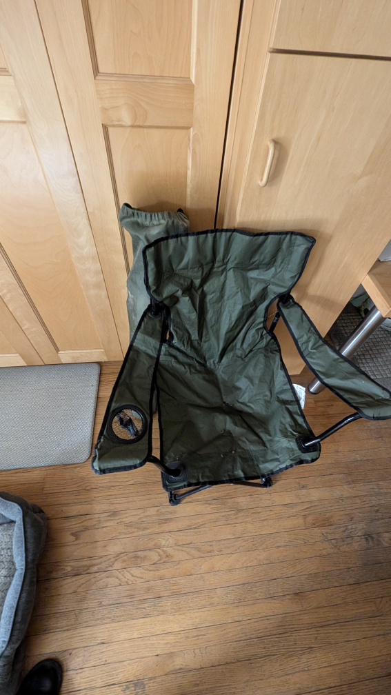 Folding Camping Chair - Green - photo 4