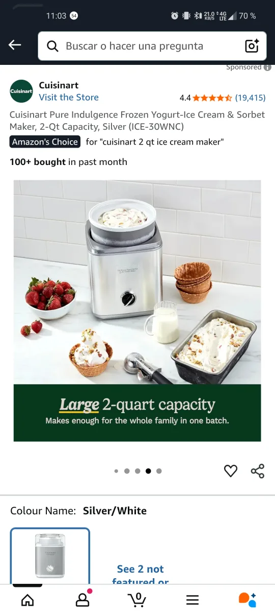 Cuisinart  Ice Cream Maker image indicator(4)