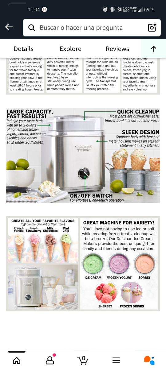 Cuisinart  Ice Cream Maker - photo 5