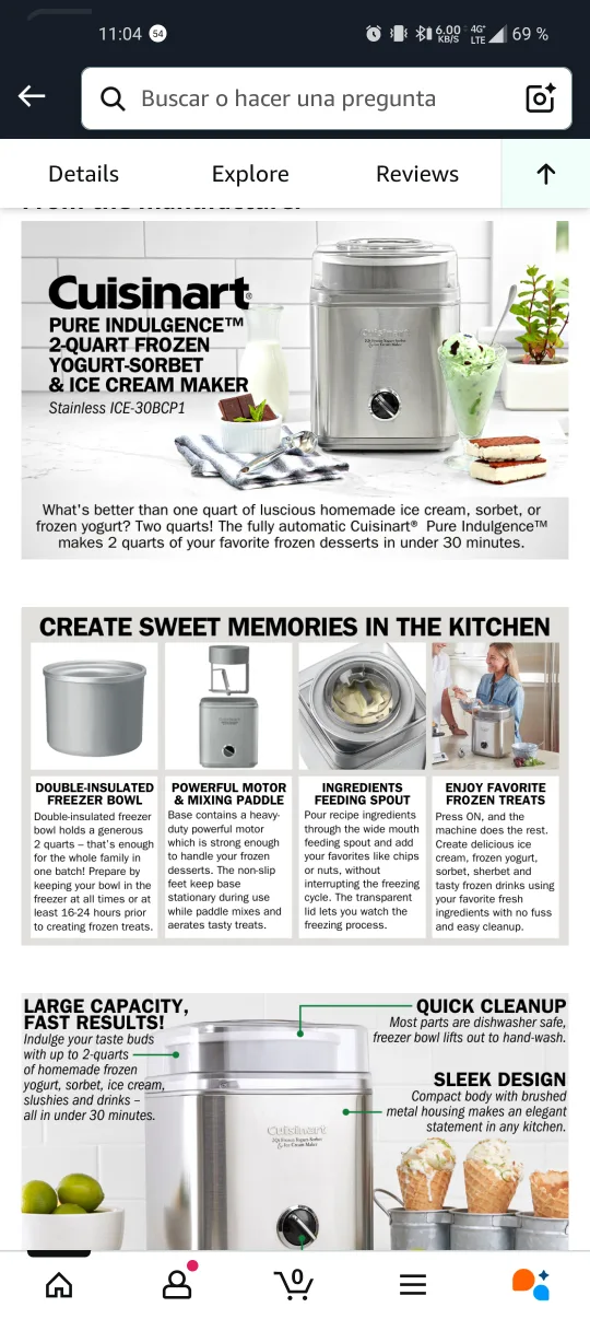 Cuisinart  Ice Cream Maker image indicator(6)