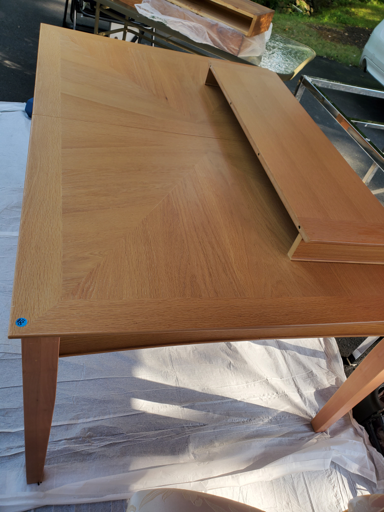 Extendable Dining Table with 6 Chairs - photo 4
