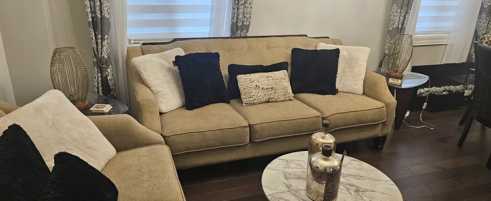 Sofa and Loveseat Set - Neutral Colour image indicator(2)