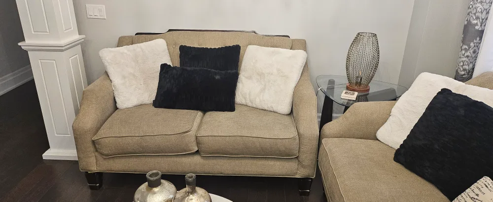 Sofa and Loveseat Set - Neutral Colour image indicator(3)