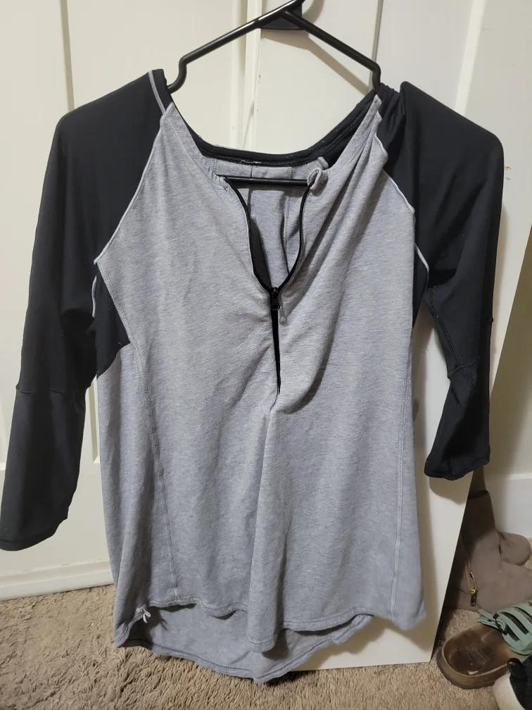 Lululemon 3/4 sleeve spincity top thumbnail