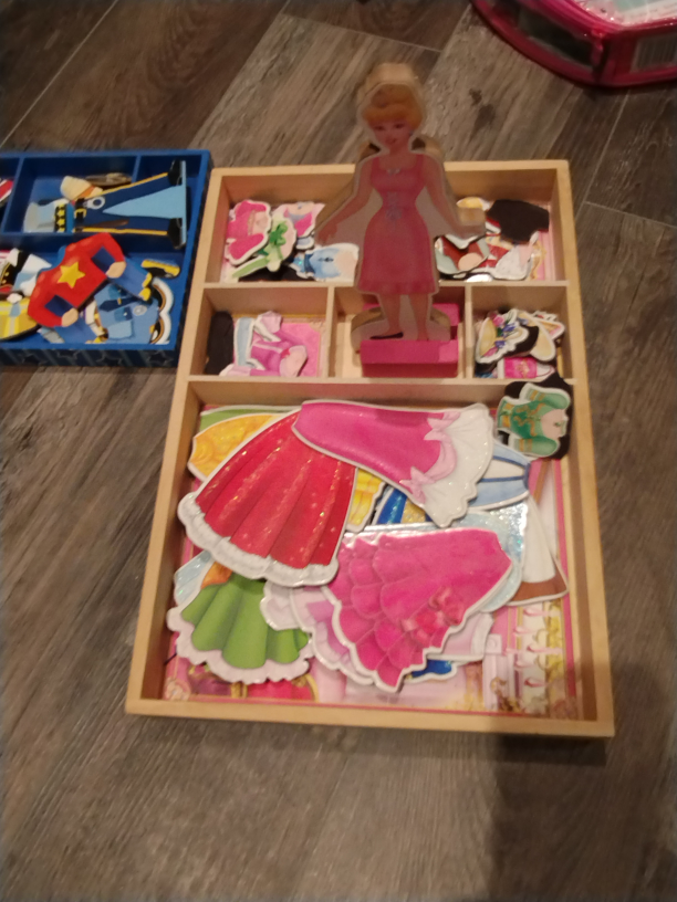 Melissa & Doug Wooden Dress-Up Puzzles