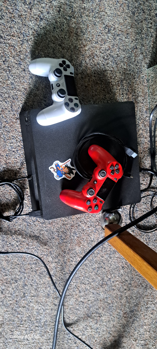 PlayStation 4 Console with 2 Controllers