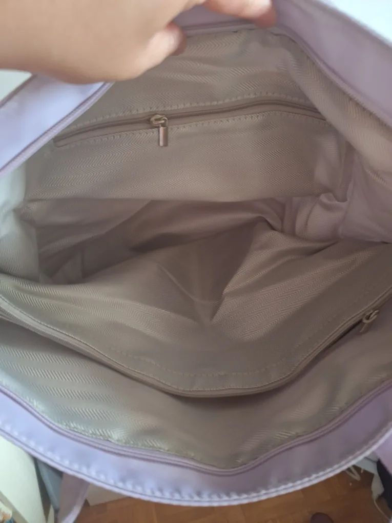 Lilac Tote Bag - Modified Bag-S Fashion- New! image indicator(5)