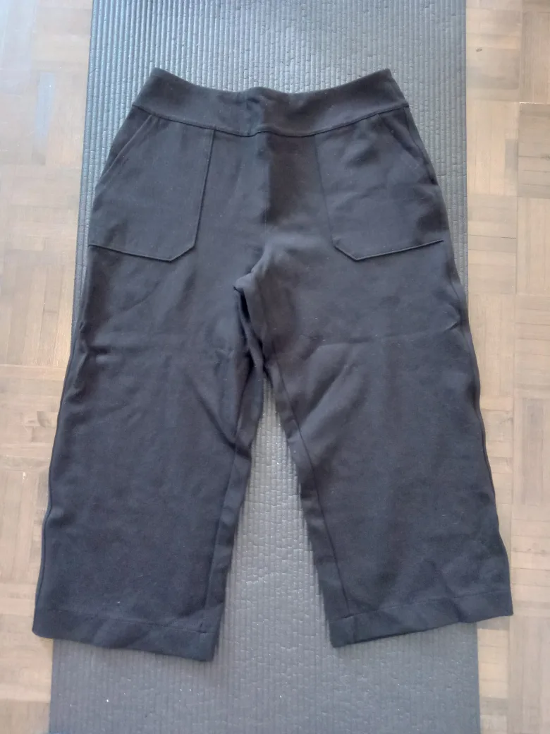 Joe Fresh Black Culottes - Size L thumbnail