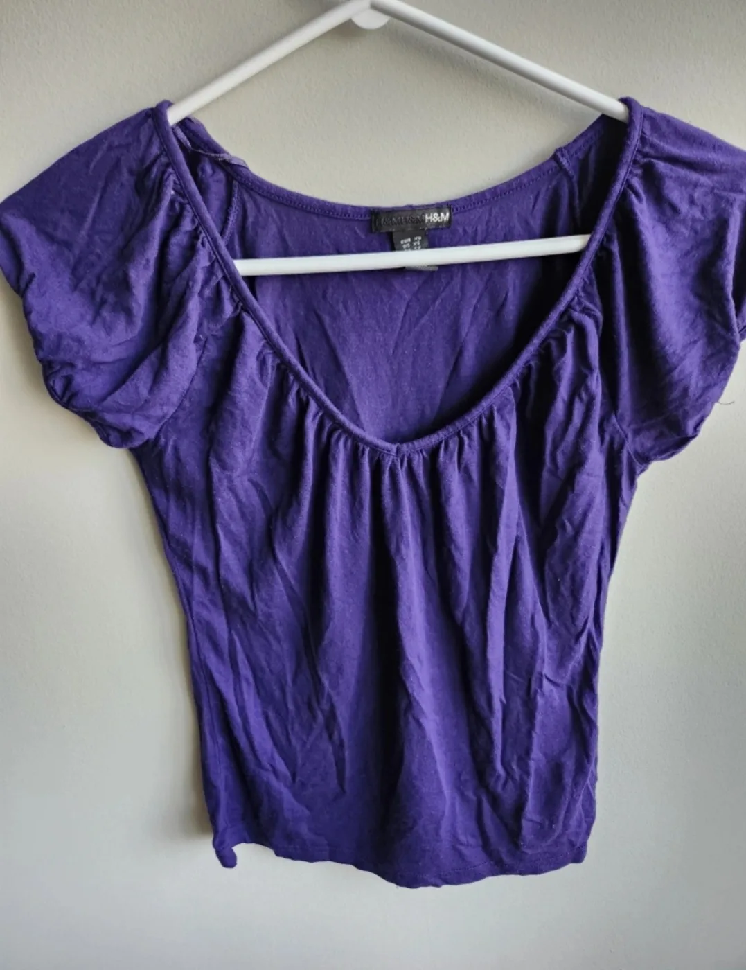 H&M Purple Top - Size XS 🧡 thumbnail