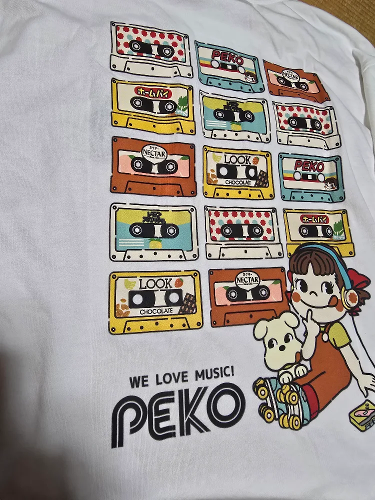 Peko Sanrio T-shirt - Size LL Retro  Japan Giftable image indicator(7)