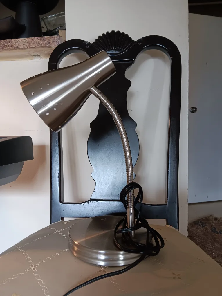 Silver Desk Lamp thumbnail