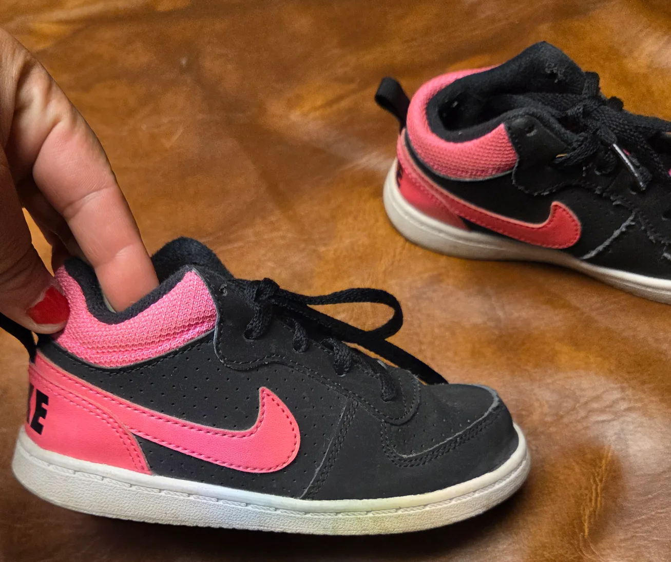 Nike Court Borough High-Top Sneakers - Size 10C