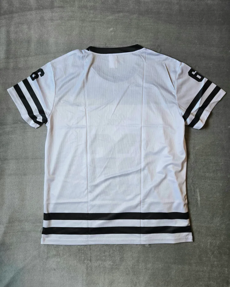 Men's Casual Short Sleeve Jersey Style Tops Size: Large image indicator(6)