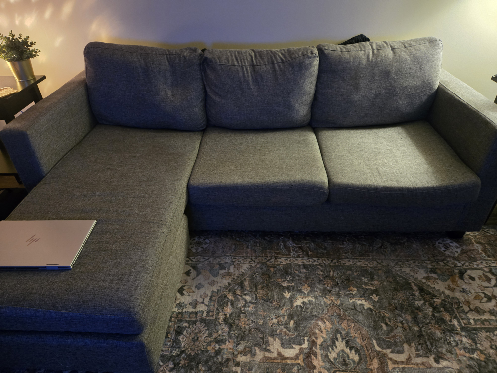 Grey Sectional delivery avaliable - photo 2