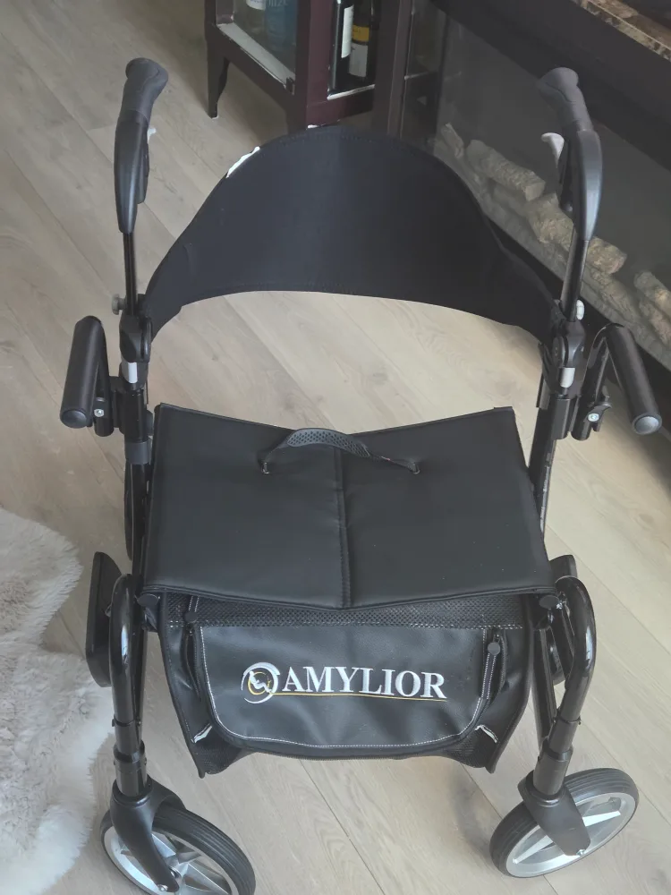 Amylior Walker Rollator - Black thumbnail