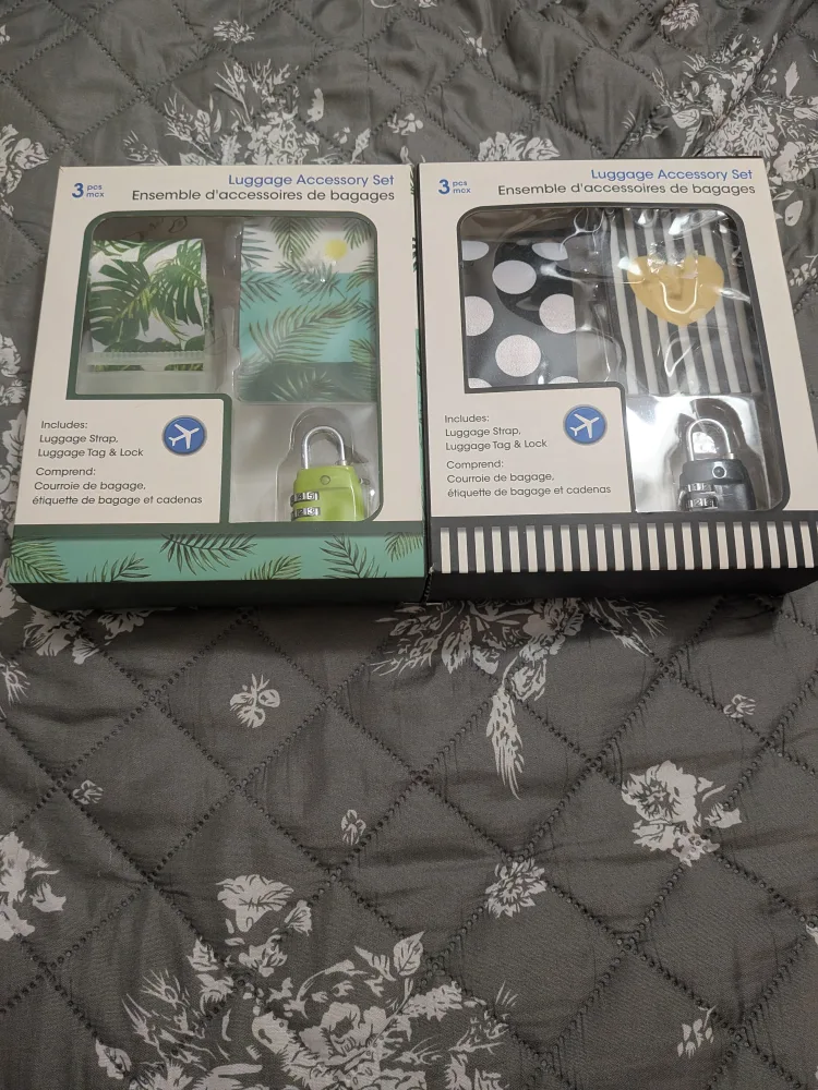 Global Luggage Accessory Set - 2 sets 3 Piece thumbnail