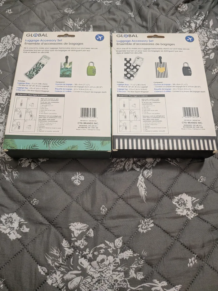 Global Luggage Accessory Set - 2 sets 3 Piece image indicator(2)