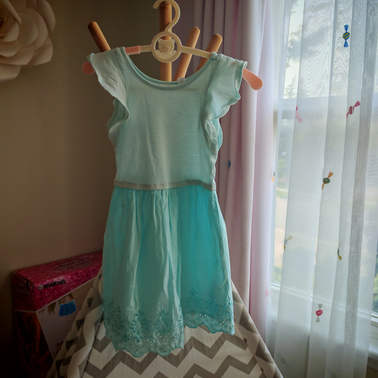 GAP Girls' Dress - Size XS - Light Blue - photo 4