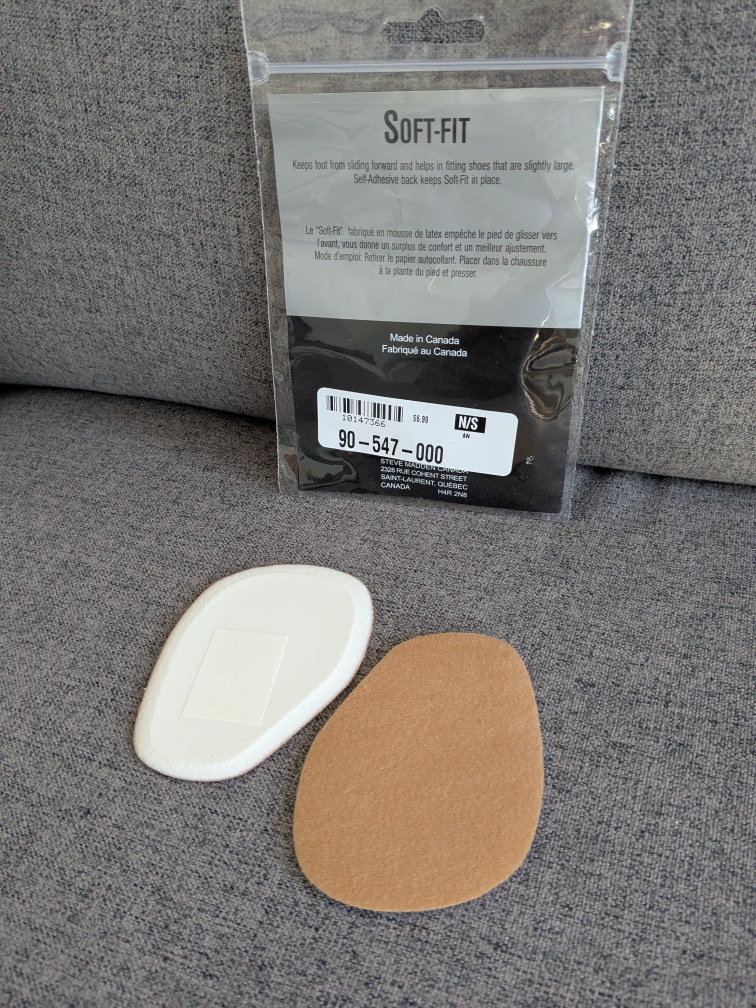 Steve Madden Soft-Fit Anti-Slip Half-Soles - New in Box