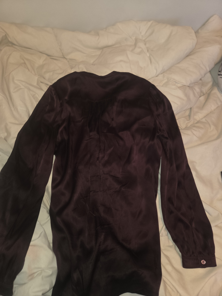 Burberry London Silk Blouse Size 10 - photo 3