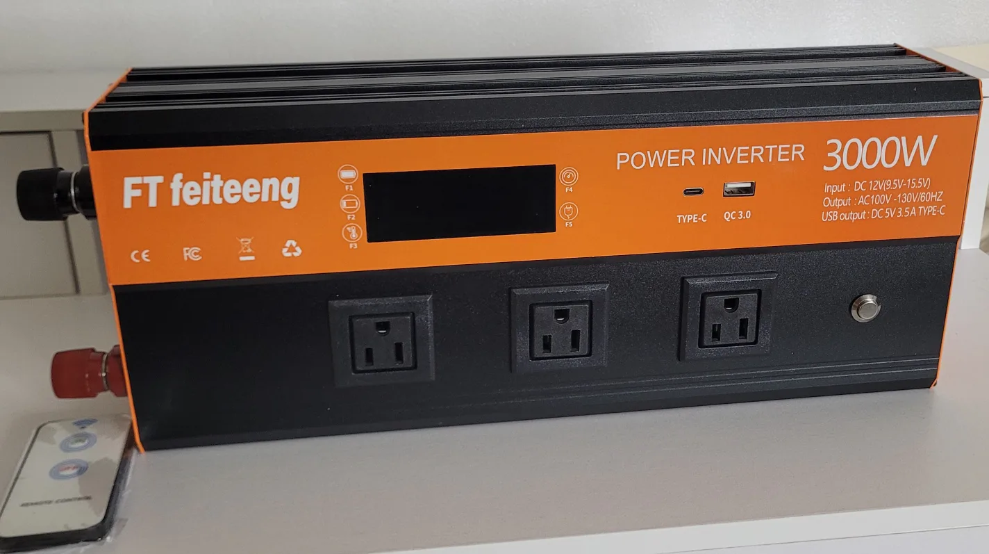 FT feiteeng 3000W Power Inverter - New in Box thumbnail