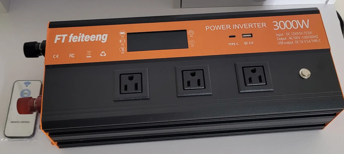 FT feiteeng 3000W Power Inverter - New in Box image indicator(4)