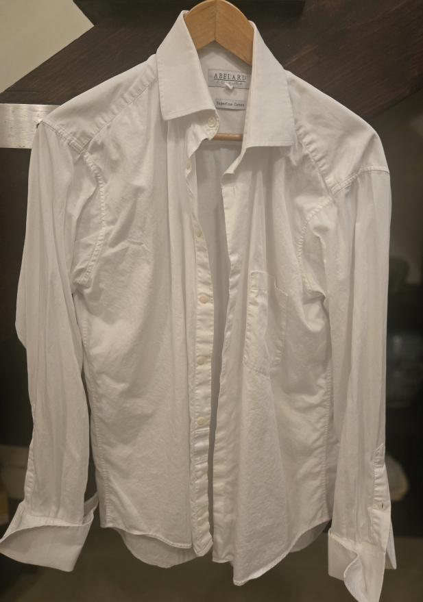 white work shirts, men's size Large & Medium - photo 3