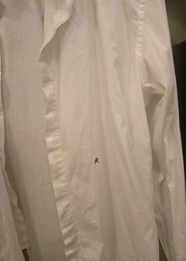 white work shirts, men's size Large & Medium image indicator(10)